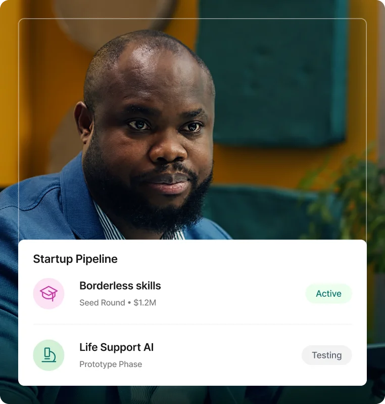 LifeDev Venture Studio startup pipeline featuring digital health ventures